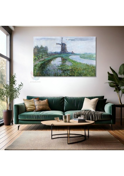 Kanvas Yatay Duvar Tablosu Kanvas Vintage Kirsal Manzarasi7 Ev Ofis Salon Modern Duvar Tablosu fiyatları