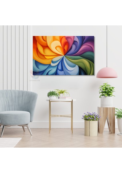 Kanvas Yatay Duvar Tablosu Kanvas Soyut Sanat4 Ev Ofis Salon Modern Duvar Tablosu modelleri