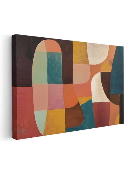 Kanvas Yatay Duvar Tablosu Kanvas Soyut Geometrik Sanat4 Ev Ofis Salon Modern Duvar Tablosu