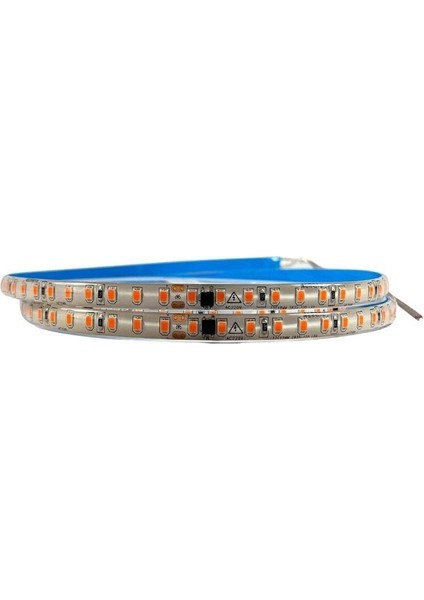 220 Volt Dim Edilebilir Şerit Led 10 Cm De Kesilebilir M/120 Led Kırmızı 5M İP65