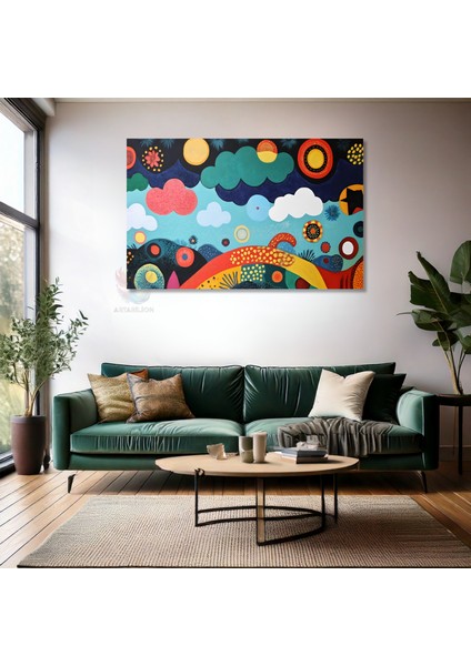 Kanvas Yatay Duvar Tablosu Kanvas Soyut Sanat2 Ev Ofis Salon Modern Duvar Tablosu fiyatları