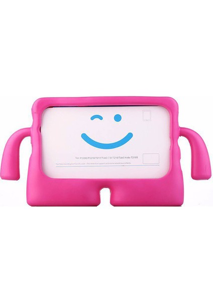 Galaxy Tab A9 Plus Uyumlu Aden Ibuy Standlı Tablet Kılıf-Pembe Koyu