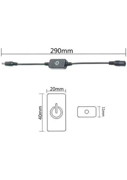 Touch - Dokunmatik Led Dimmer 12-24 Volt