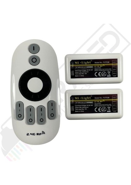 2 Kanal Touch Dokunmatik Led Dimmer 12-24V Rf