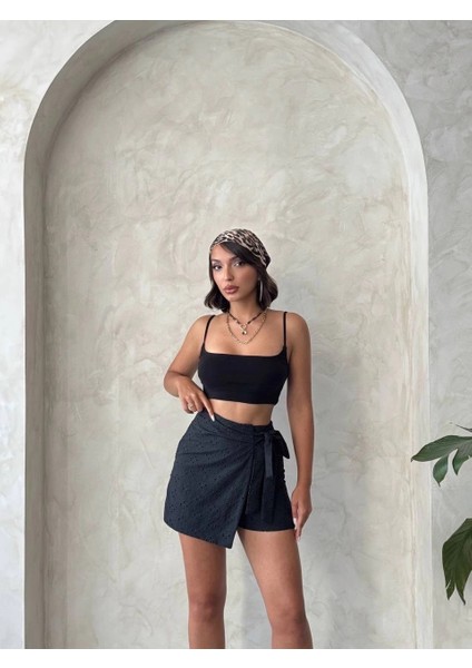 Brodeli Şort Etek S255075 indirimleri