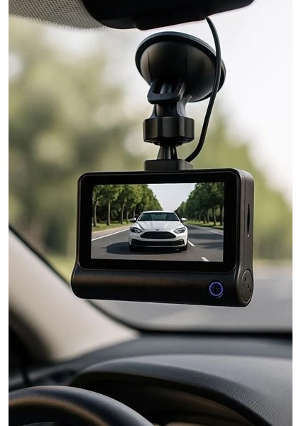 Araç Kamera Full Hd 1080P Wdr Iç Ön ve Arka Kamera