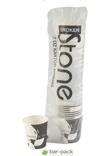 7 Oz Karton Bardak 100 Adet Sızdırmaz modelleri