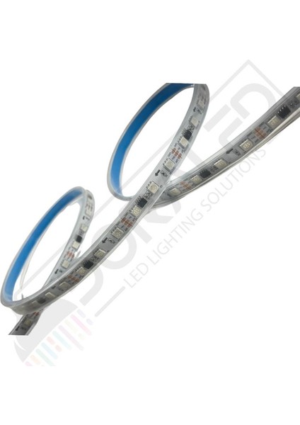 2811 Kalın Silikonlu IP67 Pixel Şerit LED 12 Volt 5m modelleri