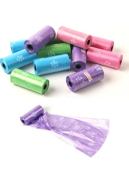 Evcil Hayvanlar Için Pati Desenli Kedi Köpek Kaka Poşeti Torbası (4915) indirimleri