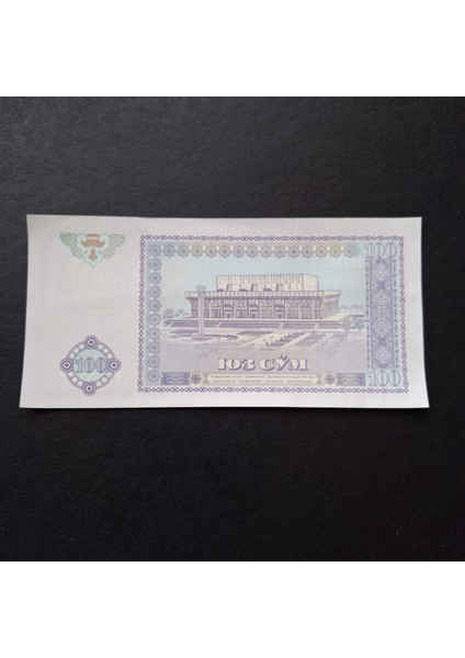 3996368F6236A7116B 1994 Özbekistan 100 Som Çil Kağıt Para fırsatları