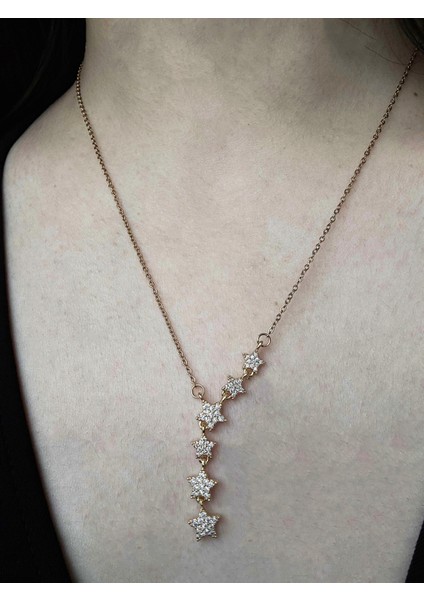 Kayan Yıldızlar Çelik Kolye fiyatları