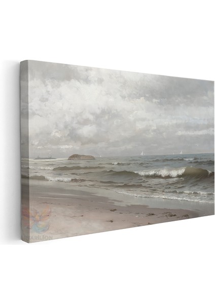 Kanvas Yatay Duvar Tablosu Kanvas Vintage Kumsal Ev Ofis Salon Modern Duvar Tablosu