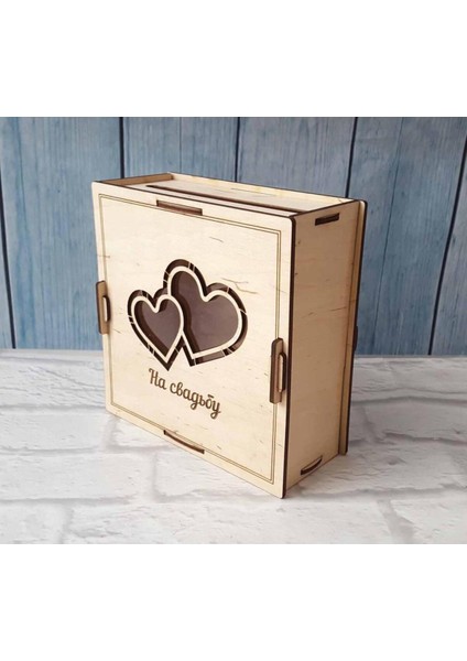 Kişiye Özel Isimli Kalp Tasarımlı El Yapımı Yeni Model Ahşap Kumbara Tipbox Hediyelik fiyatları