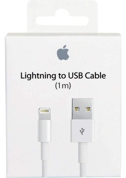 Apple iPhone Uyumlu USB Şarj Kablosu 5 5s SE 6 6s 7 Plus 8 X iPod modelleri