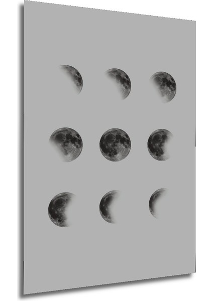 Ay Evreleri Ahşap Mdf Dekoratif Ev/işyeri Duvar Tablo Dikdörtgen Ev/işyeri Duvar Tablo modelleri