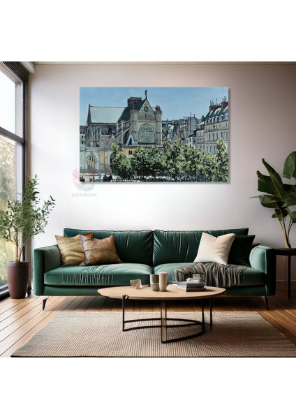 Kanvas Yatay Duvar Tablosu Kanvas Sehir Manzarasi Ev Ofis Salon Modern Duvar Tablosu fiyatları