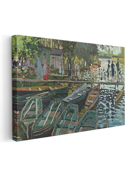 Kanvas Yatay Duvar Tablosu Kanvas Soyut Kiyi Manzarasi2 Ev Ofis Salon Modern Duvar Tablosu