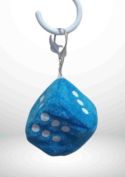 Anahtarlık Şanslı Zar - Renkli ve Eğlenceli Tasarım modelleri