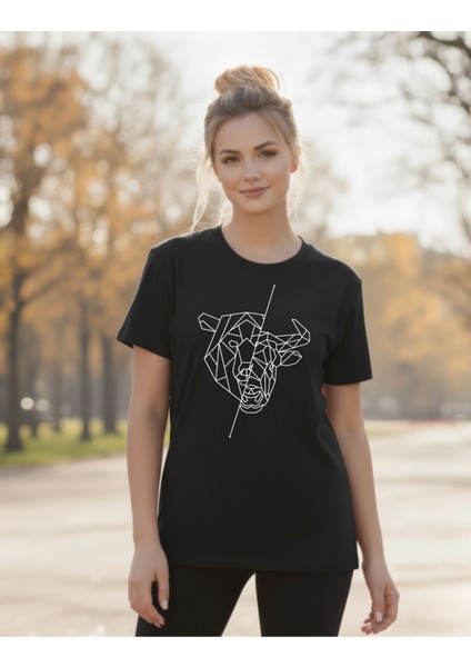 Devısso Traders Bull & Bear Heads - Traders, Borsaci Kadın Siyah T-Shirt fiyatları