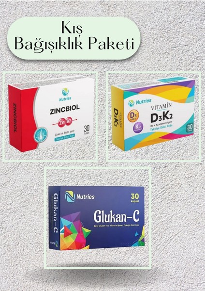 Kış Bağışıklık Paketi - Güçlü 3 Lü Koruma
