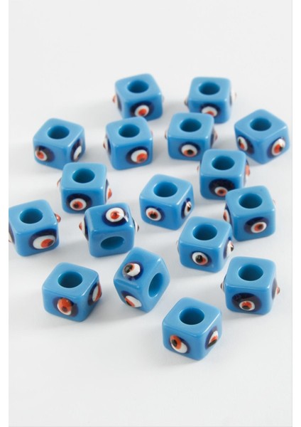 Cam Nazar Küp Boncuk 1 Adet fiyatları