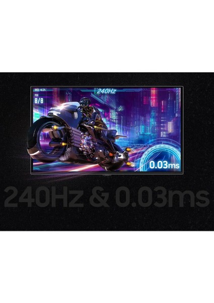 Odyssey OLED 27" 0.03MS 240Hz Qhd HDR10+ 2k Pivot G6 Gaming Monitör