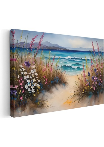 Kanvas Yatay Duvar Tablosu Kanvas Doganin Renkleri7 Ev Ofis Salon Modern Duvar Tablosu