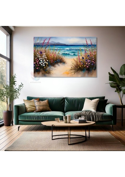 Kanvas Yatay Duvar Tablosu Kanvas Doganin Renkleri7 Ev Ofis Salon Modern Duvar Tablosu fiyatları