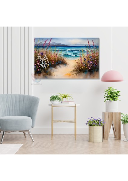 Kanvas Yatay Duvar Tablosu Kanvas Doganin Renkleri7 Ev Ofis Salon Modern Duvar Tablosu modelleri