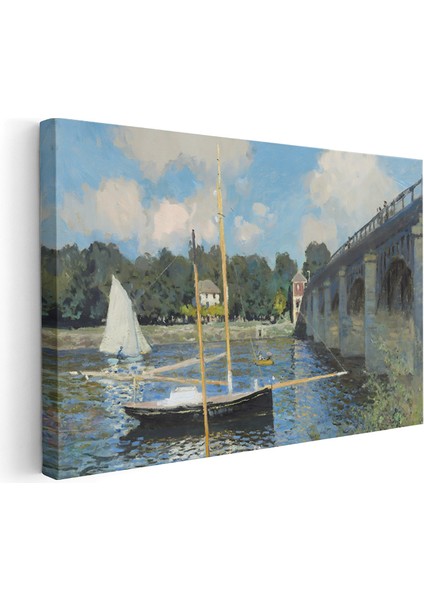 Kanvas Yatay Duvar Tablosu Kanvas Kopru Manzarasi2 Ev Ofis Salon Modern Duvar Tablosu