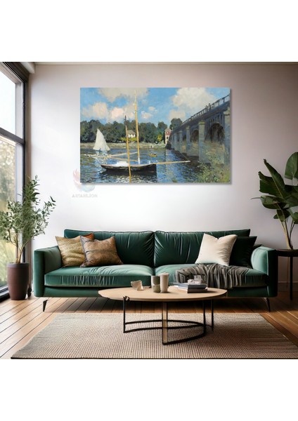 Kanvas Yatay Duvar Tablosu Kanvas Kopru Manzarasi2 Ev Ofis Salon Modern Duvar Tablosu fiyatları