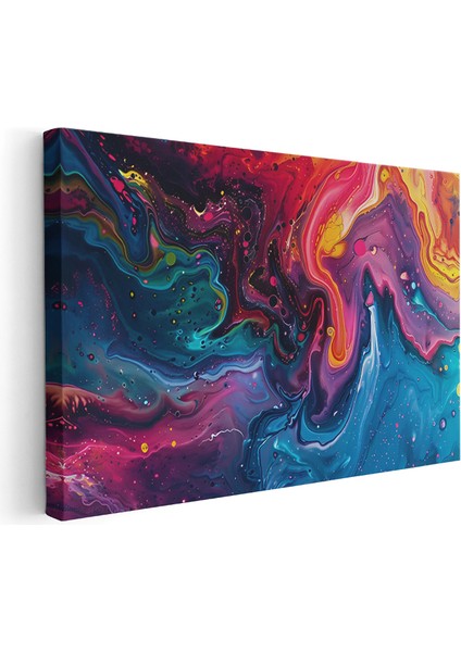 Kanvas Yatay Duvar Tablosu Kanvas Renk Soleni Ev Ofis Salon Modern Duvar Tablosu