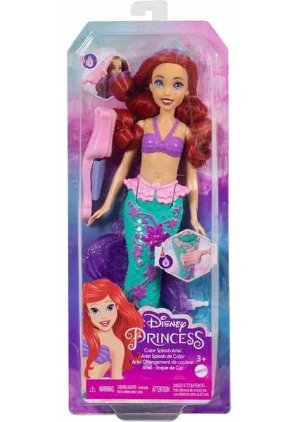 Disney Prenses Muhteşem Renk Değiştiren Saçlı Deniz Kızı Ariel HLW00 fırsatları