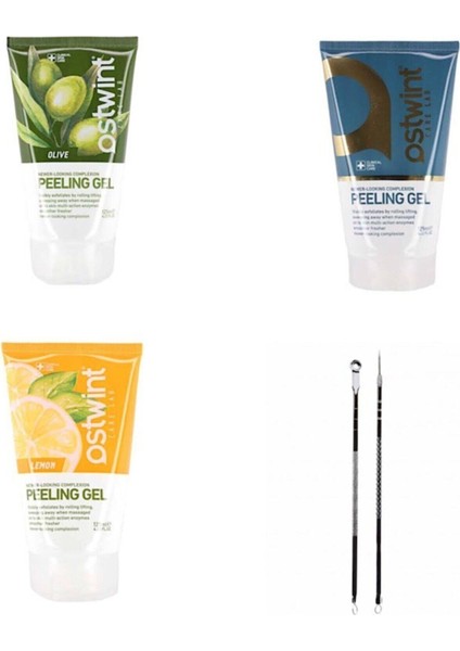 Peeling Akne Cilt Bakım 4 Lü