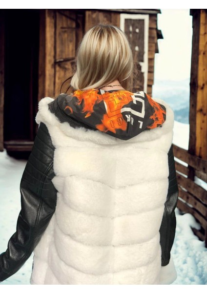 Kadın Hakiki Deri ve Suni Kürk - Beyaz fırsatları