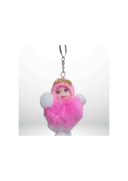 Anahtarlık Bebek Modeli Peluş - Şirin Tasarım