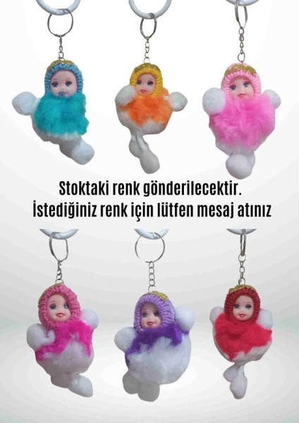 Anahtarlık Bebek Modeli Peluş - Şirin Tasarım fiyatları