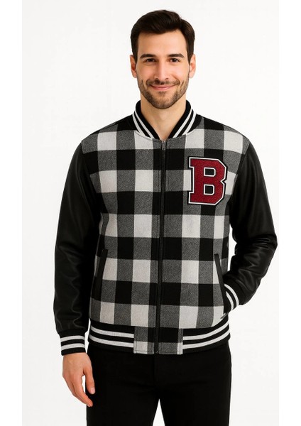 Erkek Kolej Ceket - Gri