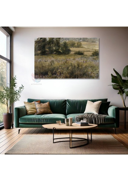 Kanvas Yatay Duvar Tablosu Kanvas Vintage Doga Manzarasi2 Ev Ofis Salon Modern Duvar Tablosu fiyatları