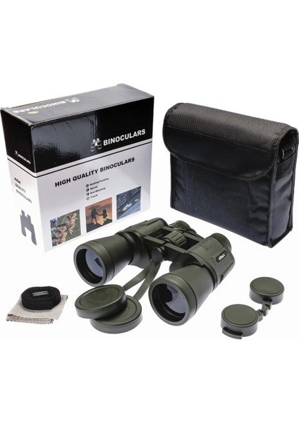 20×50 – Geniş Ön Mercekli – 1000m/56m El Dürbünü – Askeri fiyatları