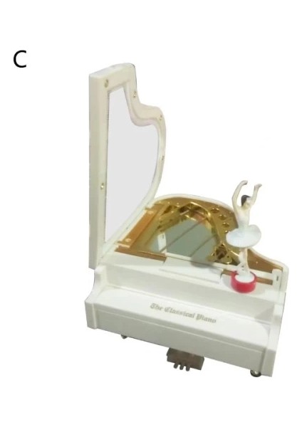 Balerin Figürlü Piyano Müzik Kutusu