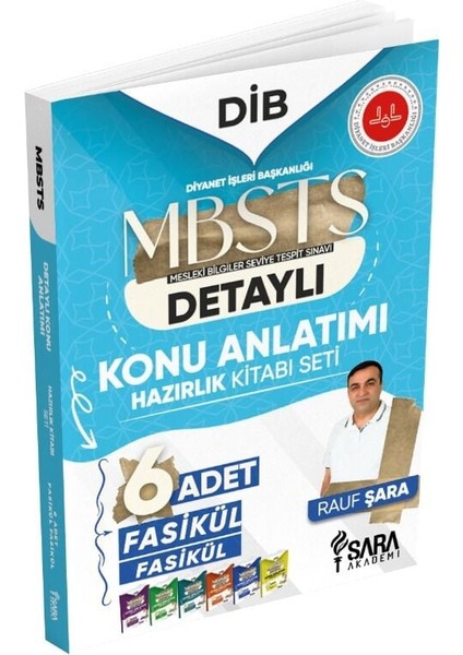 Mbsts Konu Anlatımlı Detaylı Hazırlık Seti 6 Fasikül - Şara Akademi