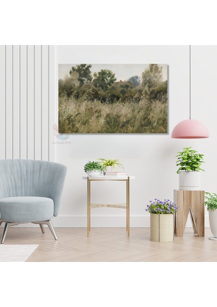 Kanvas Yatay Duvar Tablosu Kanvas Vintage Doga Manzarasi3 Ev Ofis Salon Modern Duvar Tablosu modelleri