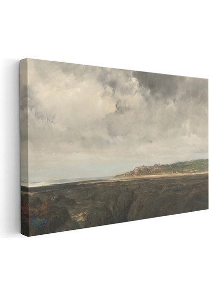 Kanvas Yatay Duvar Tablosu Kanvas Vintage Doga Manzarasi5 Ev Ofis Salon Modern Duvar Tablosu