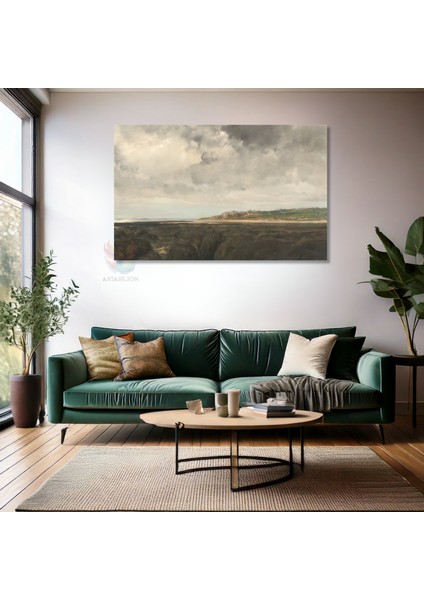 Kanvas Yatay Duvar Tablosu Kanvas Vintage Doga Manzarasi5 Ev Ofis Salon Modern Duvar Tablosu fiyatları