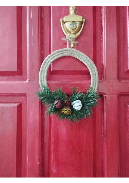 Hediyelik Dekoratif Yılbaşı Kapı Duvar Süsü