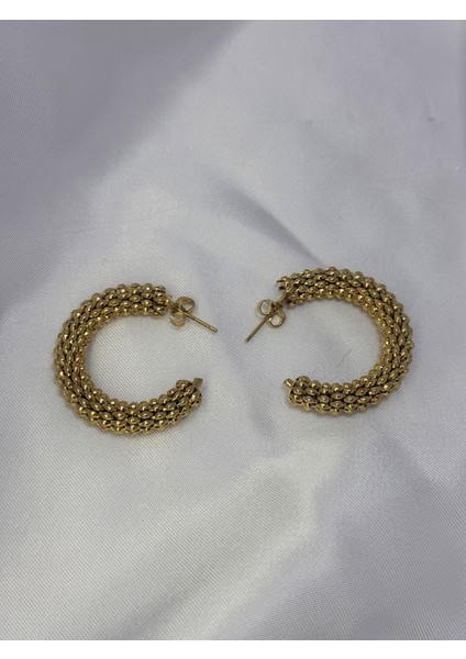 Milano Örgüsü Çelik Küpe fırsatları