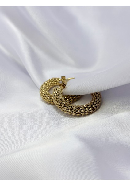 Milano Örgüsü Çelik Küpe indirimleri