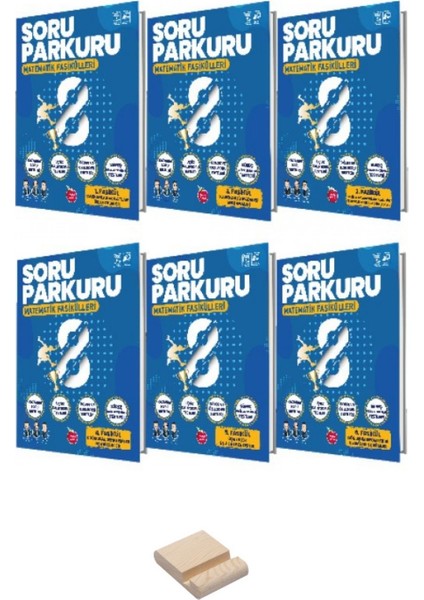 Newton Lgs 8. Sınıf Soru Parkuru Matematik Fasikül Seti + Telefon Standı