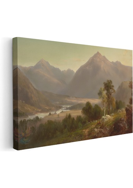 Kanvas Yatay Duvar Tablosu Kanvas Vintage Doga Manzarasi6 Ev Ofis Salon Modern Duvar Tablosu